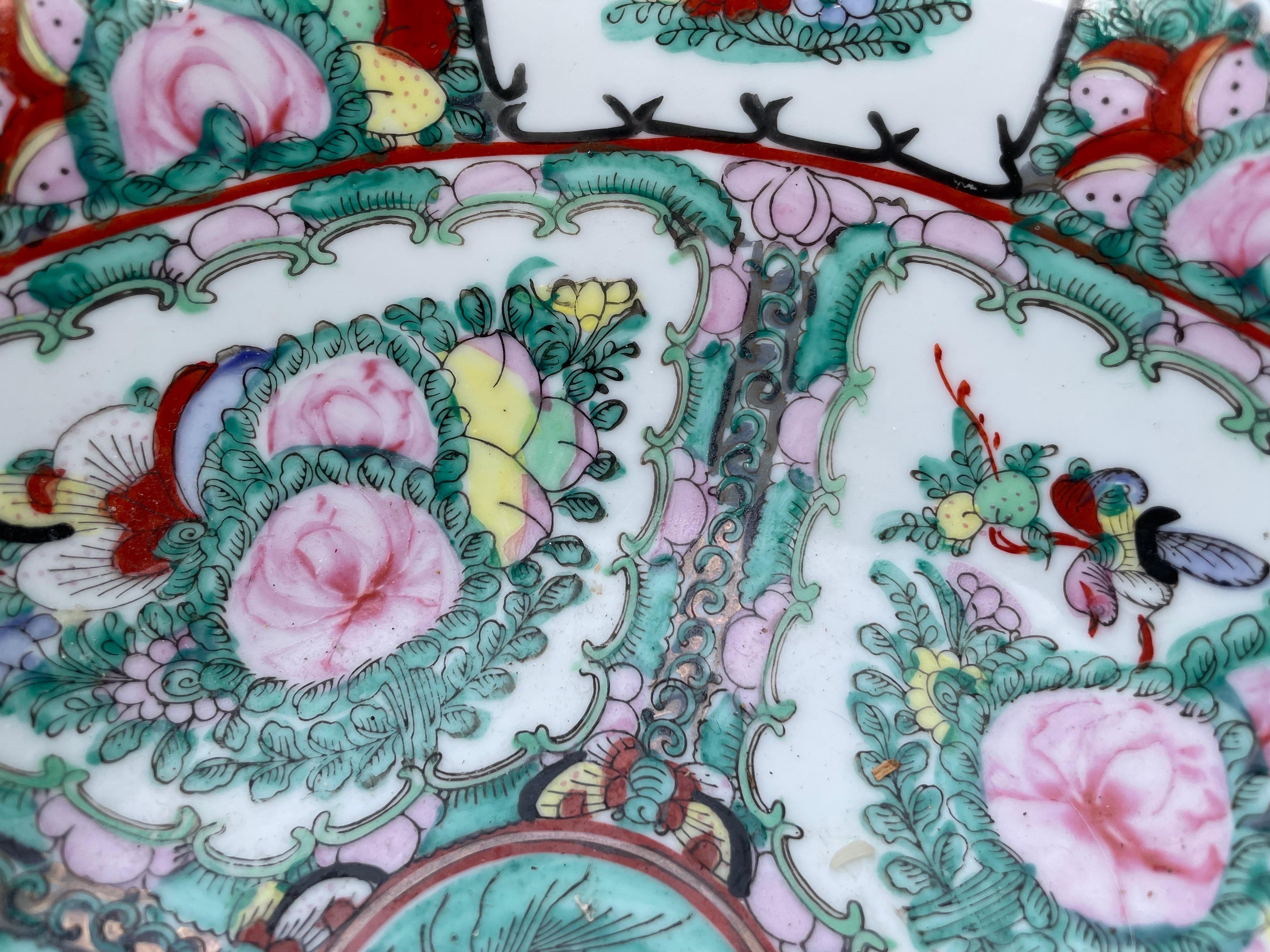 20ième siècle Bol Famille Rose, Chine 20e siècle, en porcelaine en vente