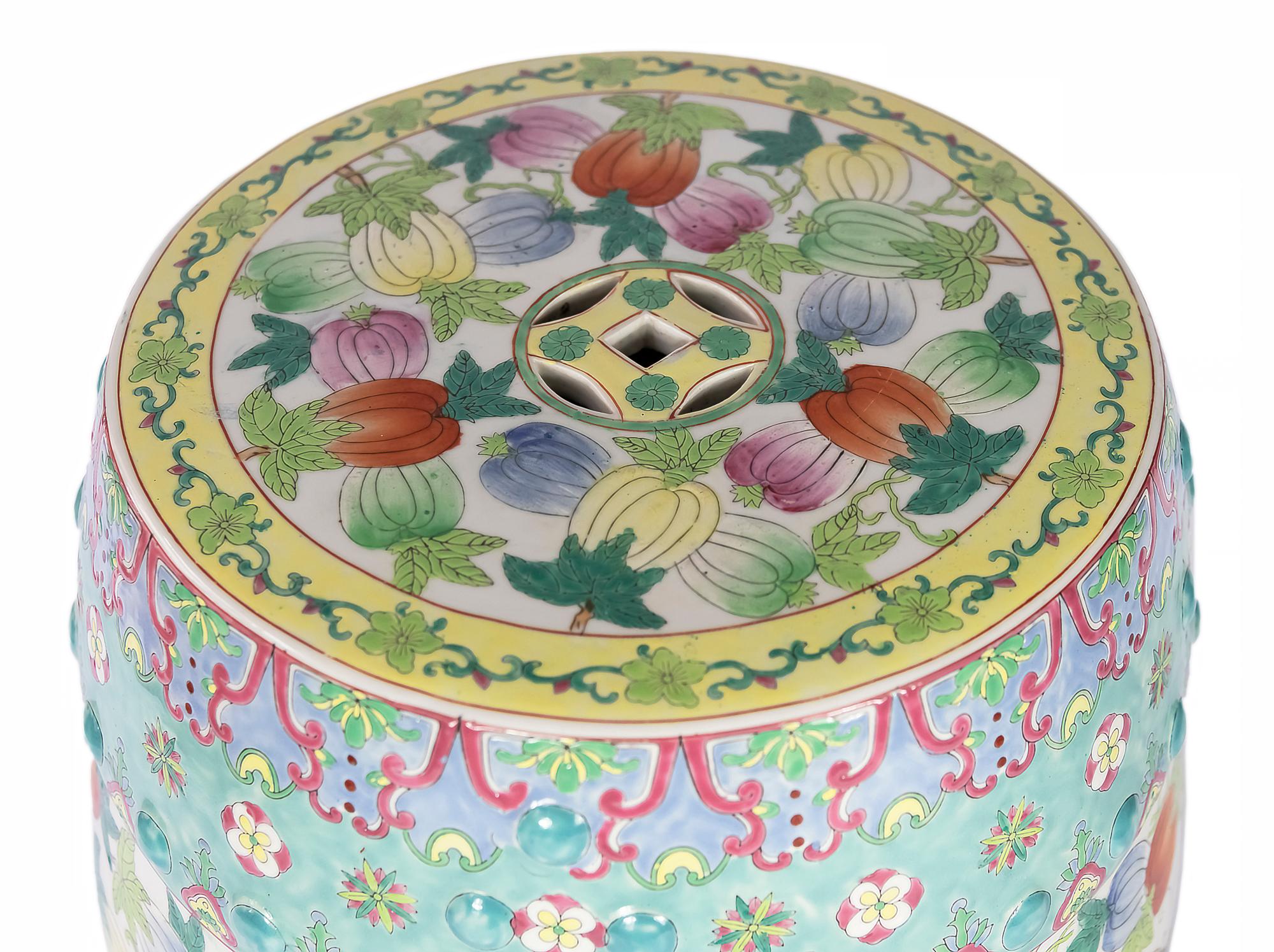 asian garden stool