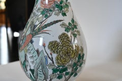 Famille Rose Porcelain Lamps