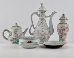 Rare Famille Rose/Verte Shipwreck Ceramics Set, Qing Dynasty, Yongzheng Era