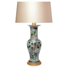 Famille Vert Porcelain Lamp by Phoenix