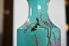 Famille Verte Porcelain Lamps
