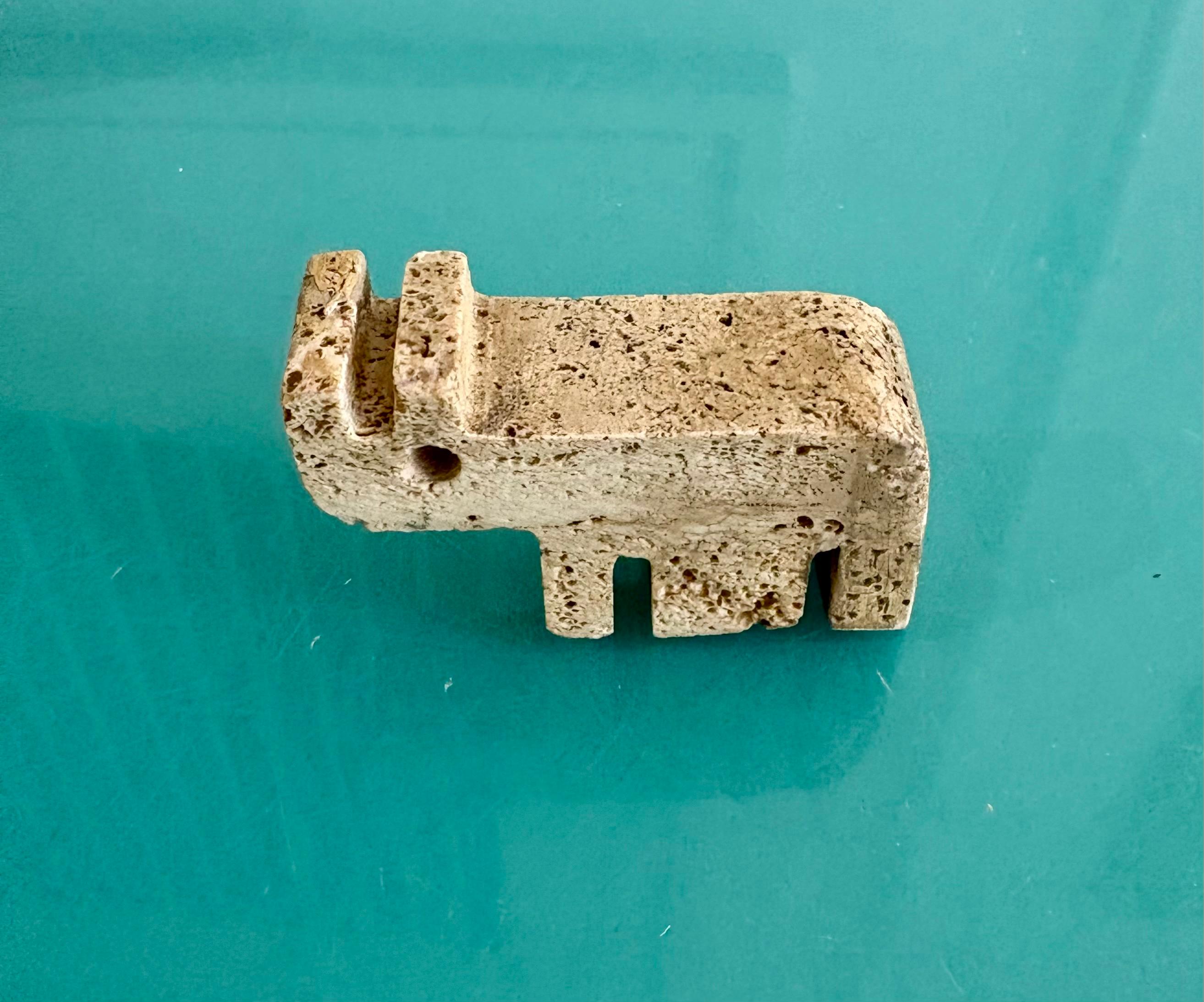 Carved Family of four rhino by Fratelli Mannelli 1970s Italian For Sale