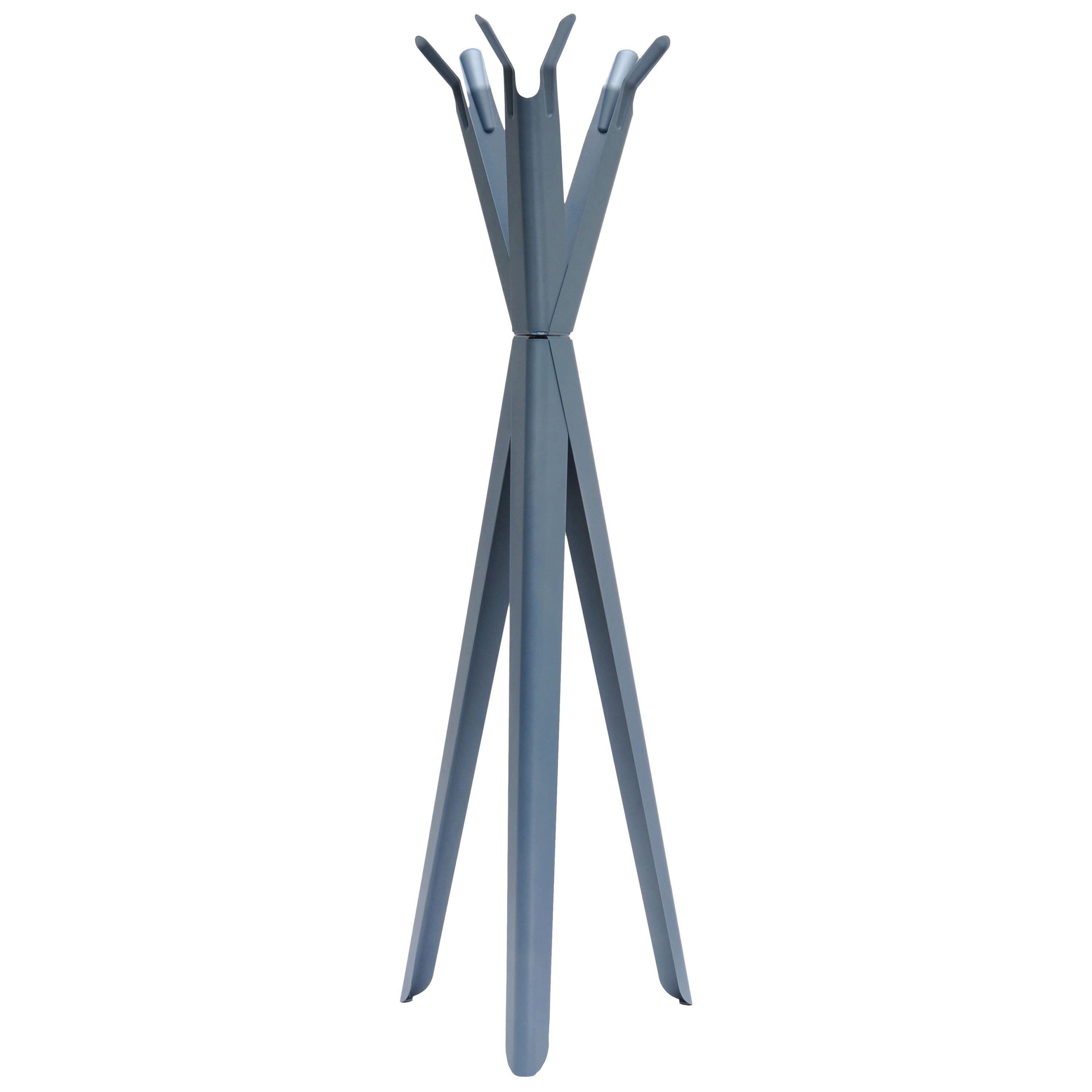 Family Tree Coat Rack in Steel Blue by Sebastian Bergne & Tolix For Sale