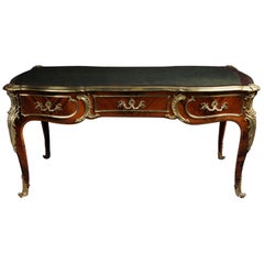 Famous French Bureau Plat or Desk Napoleon III, circa 1870