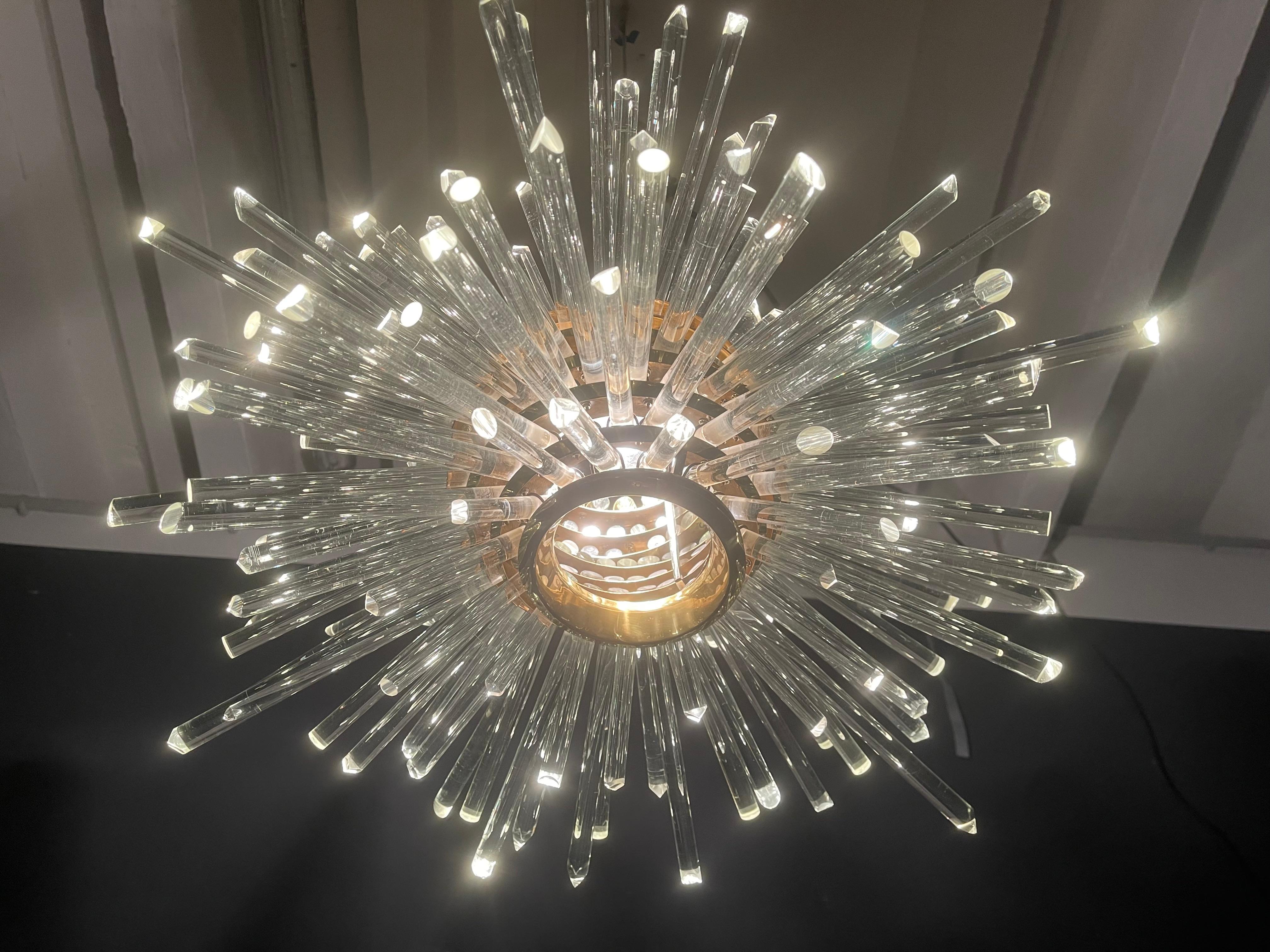 famous MIRACLE chandelier by bakalowits and sons For Sale 3