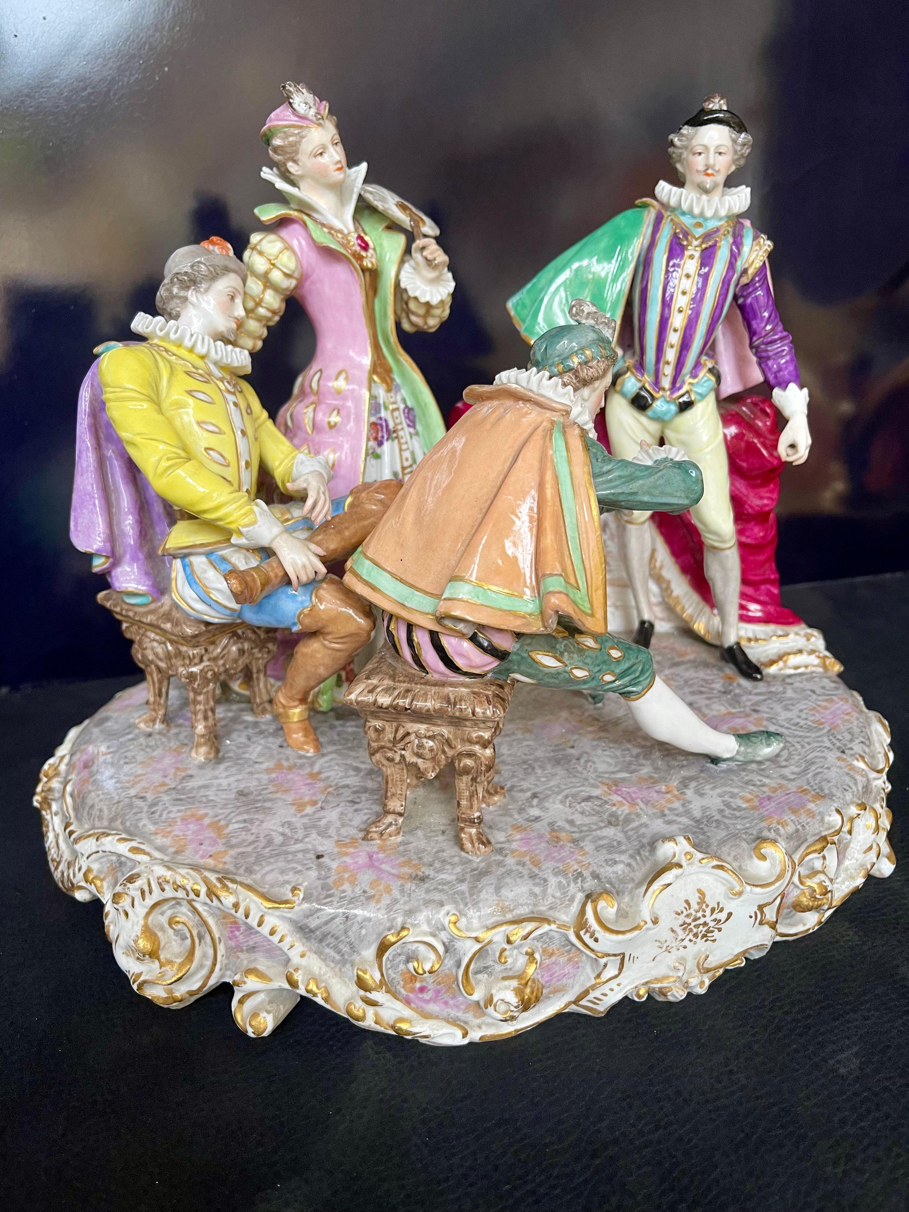 Famosa porcellana de Meissen antico XVII German en venta
