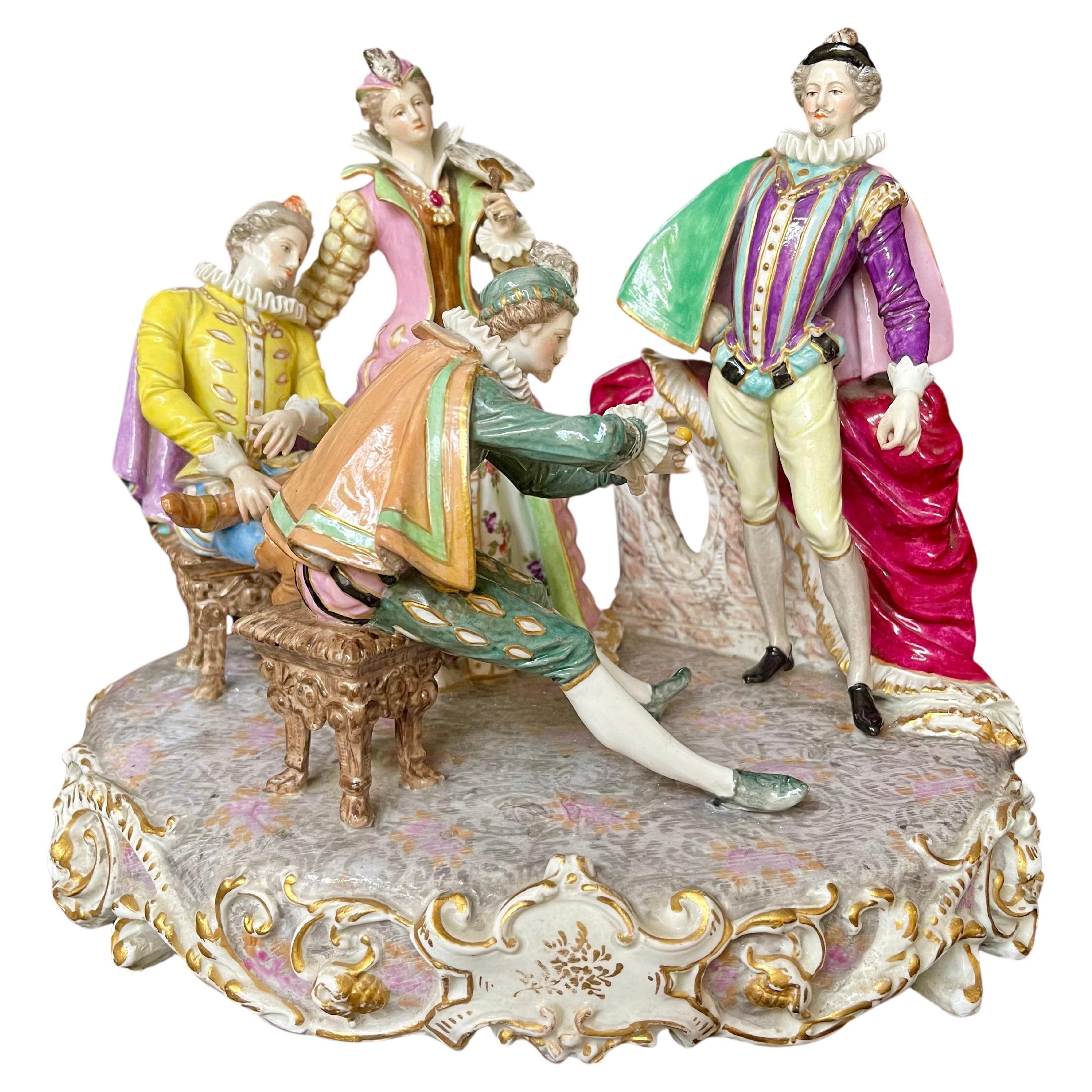 Famosa porcellana de Meissen antico XVII en venta