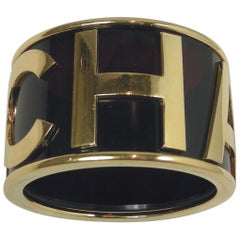 Famous Retro Signed Chanel Cuff Bracelet