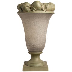  Zaccagnini Table Lamp with Fruits in Terracotta