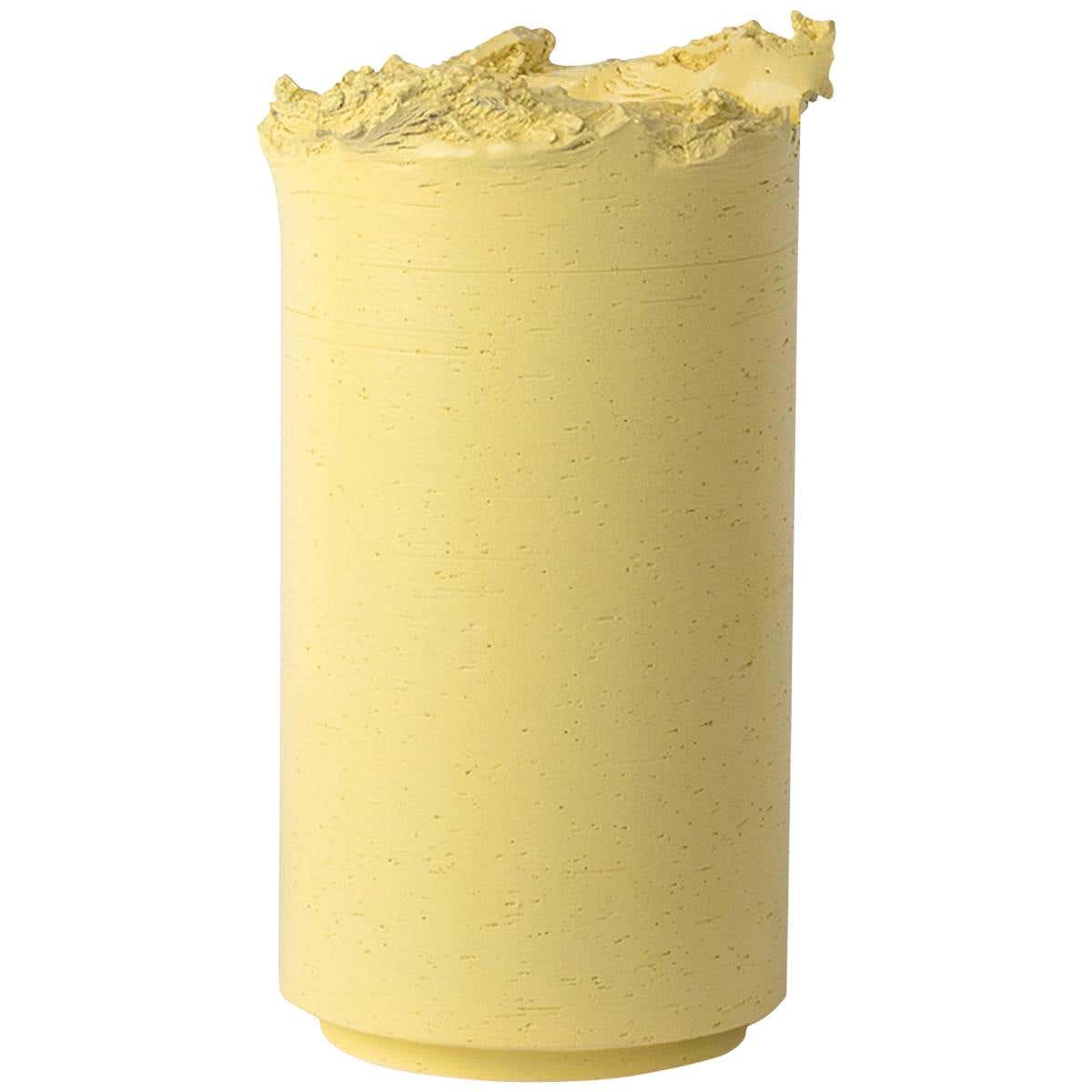 Fan-11 Yellow Vase by Formafantasma For Sale at 1stDibs