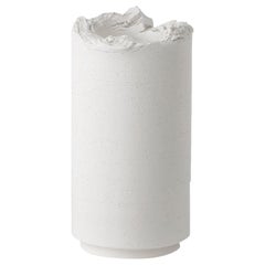 Fan-7 Große weiße Vase von Formafantasma