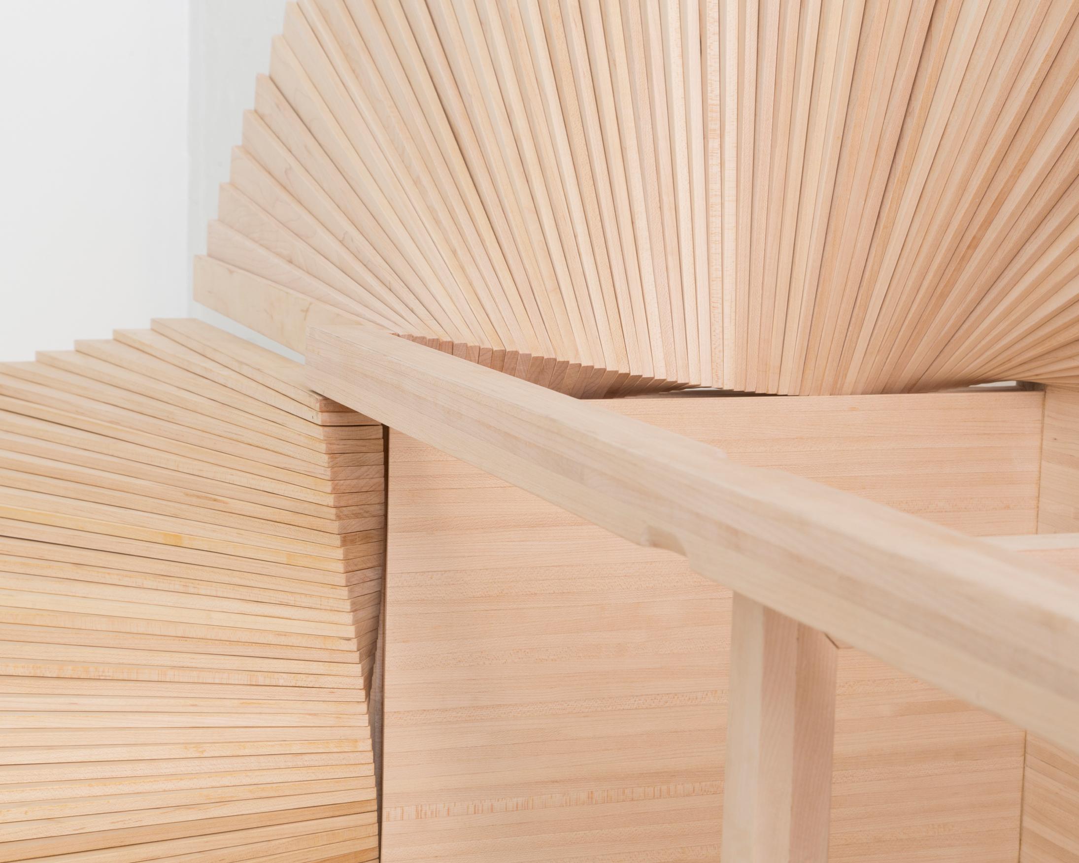 Fan Cabinet in Wood and Metal Elements by Sebastian ErraZuriz, 2018 For Sale 2