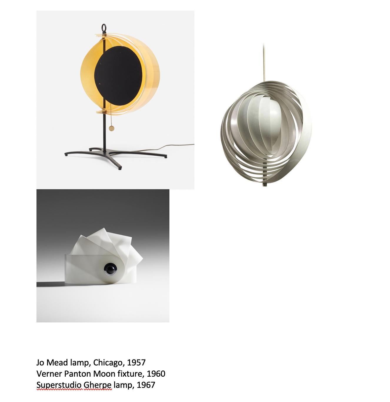 Fan-Finned Desk Lamp by Jo Mead Designs 8