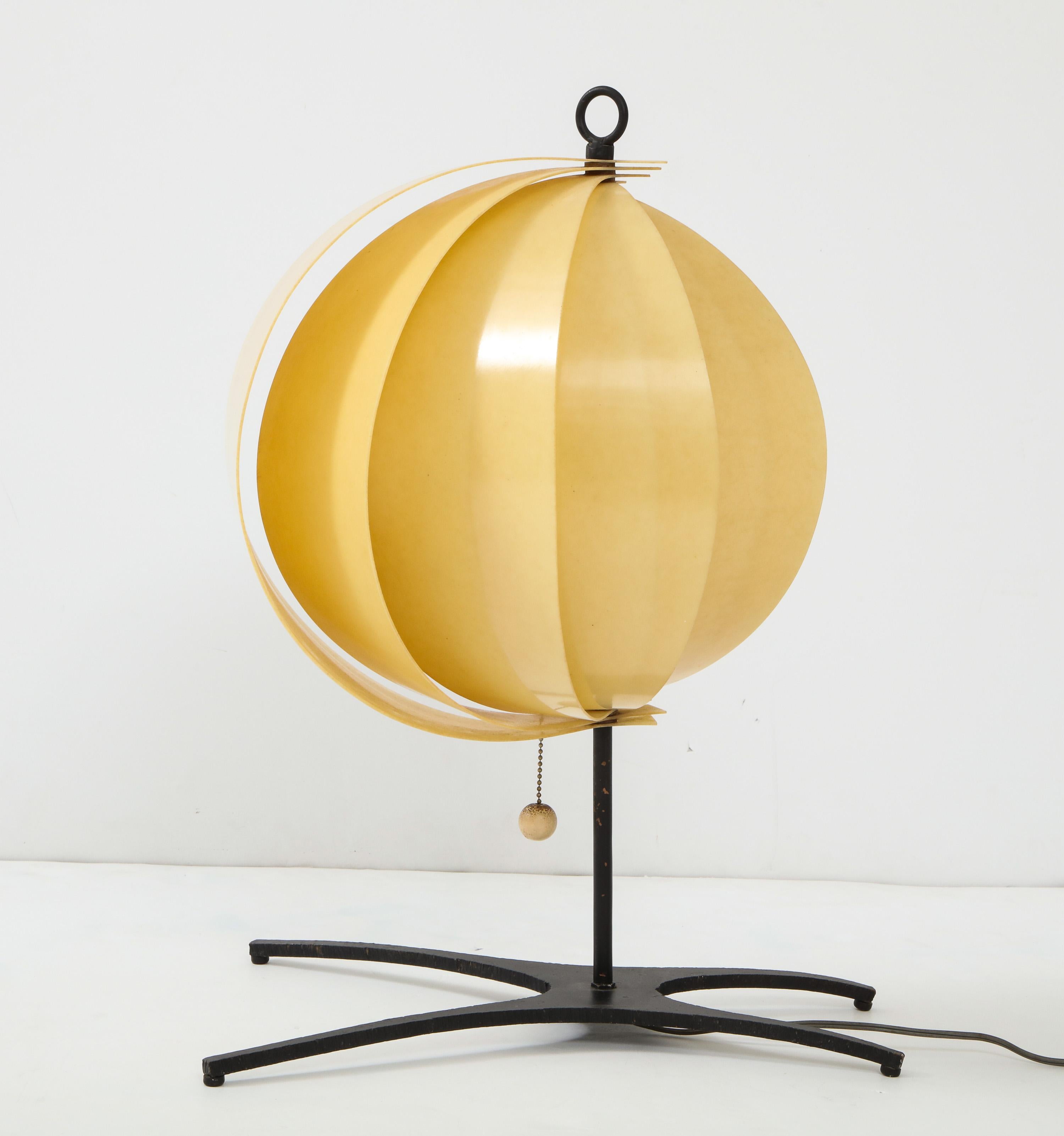 American Fan-Finned Desk Lamp by Jo Mead Designs