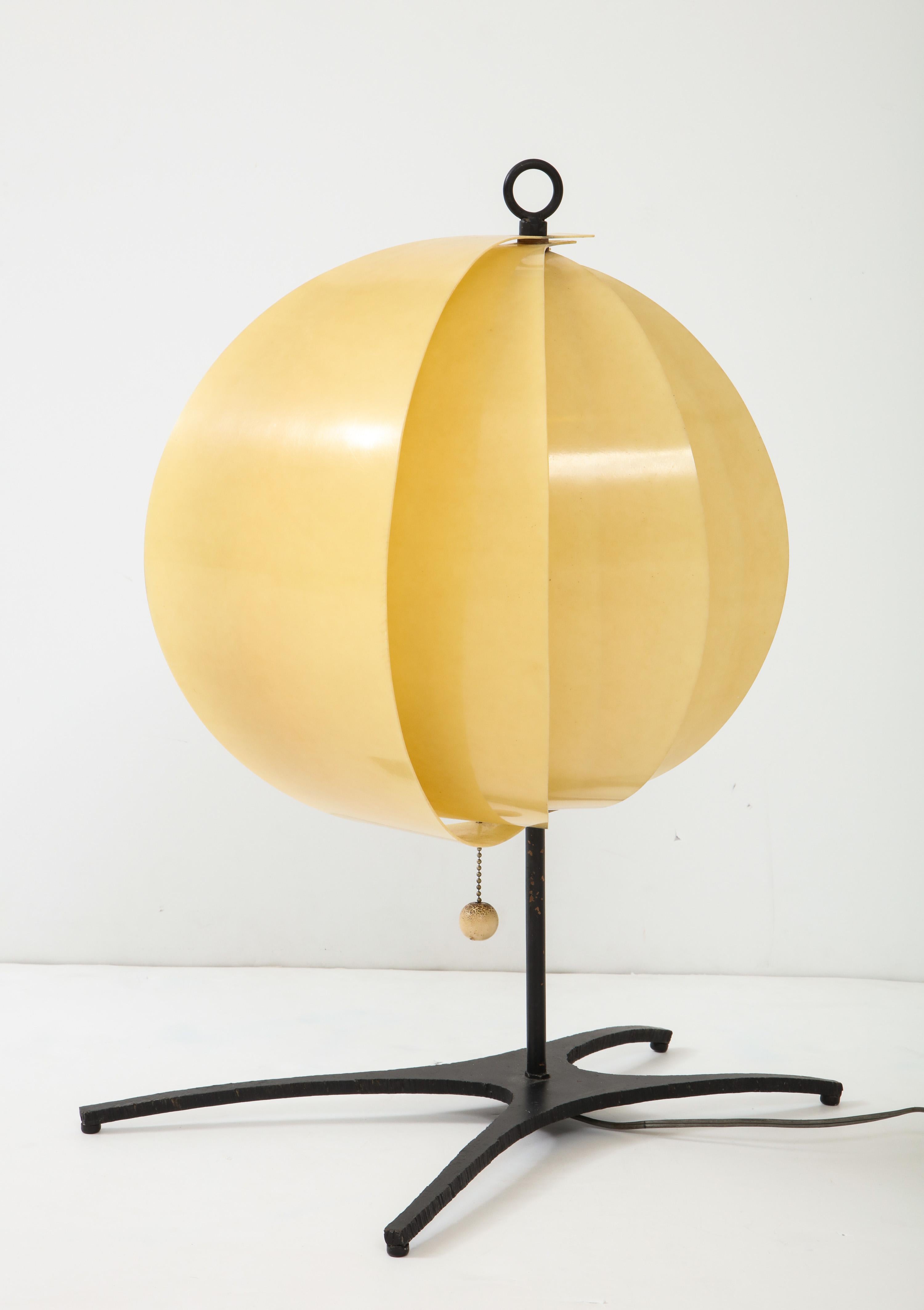 Fan-Finned Desk Lamp by Jo Mead Designs In Good Condition In New York, NY