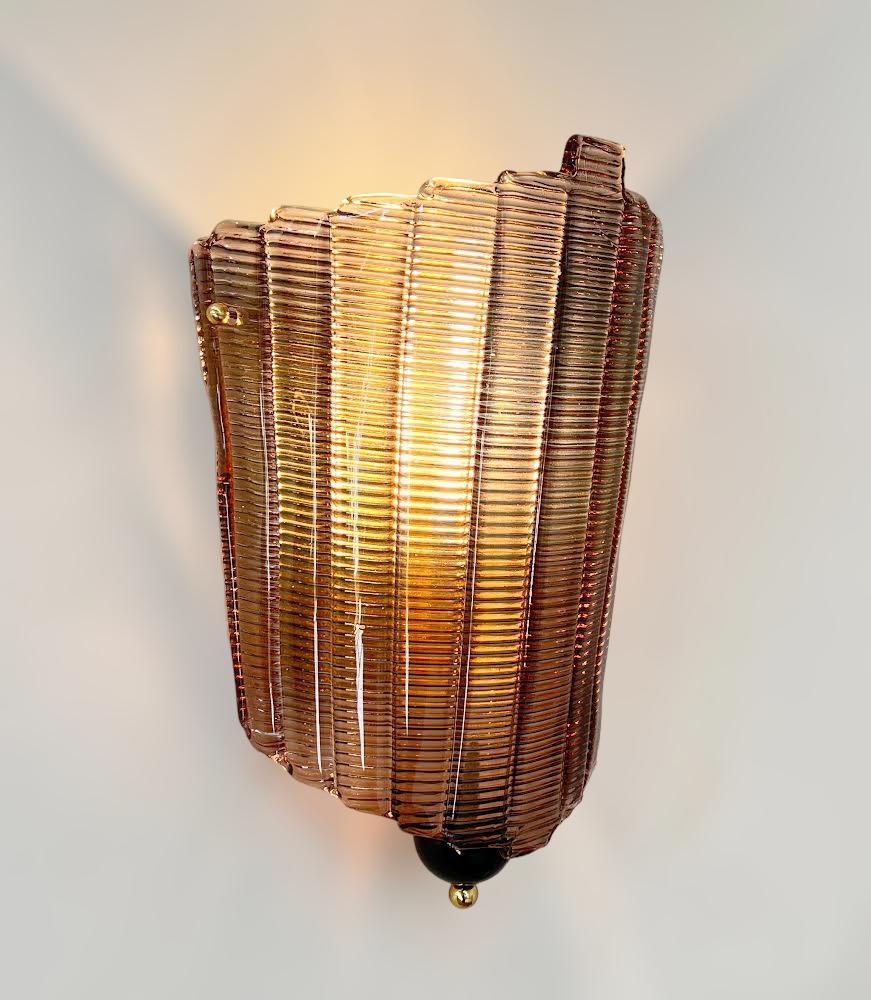 Fan Sconce by Fabio Ltd In New Condition For Sale In Los Angeles, CA