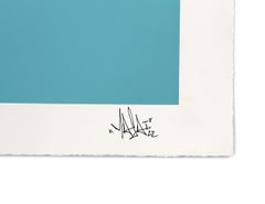 Squiddly Diddly - Hand Finished Screen Print, Signed, framed