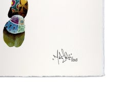 "We're Stuffed" - On The Verge, unique hand painted screen print