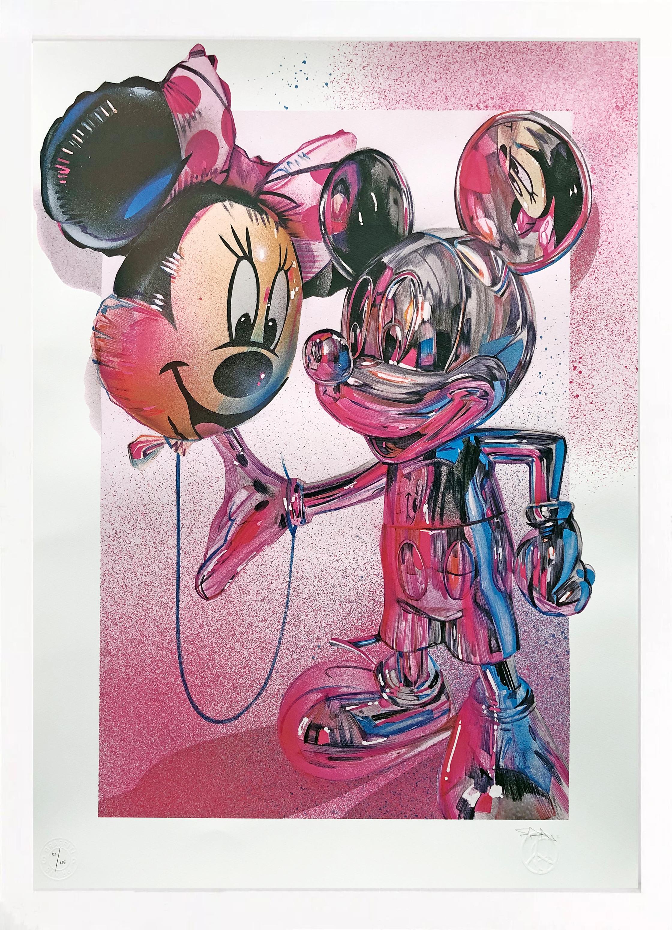 Portrait Print de Fanakapan - Eres tan bueno que me vuelas la cabeza (Disney Mickey Mouse)