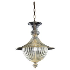 Lampe à suspension Fanali Veneziani 5381 en verre, par Barovier & Toso