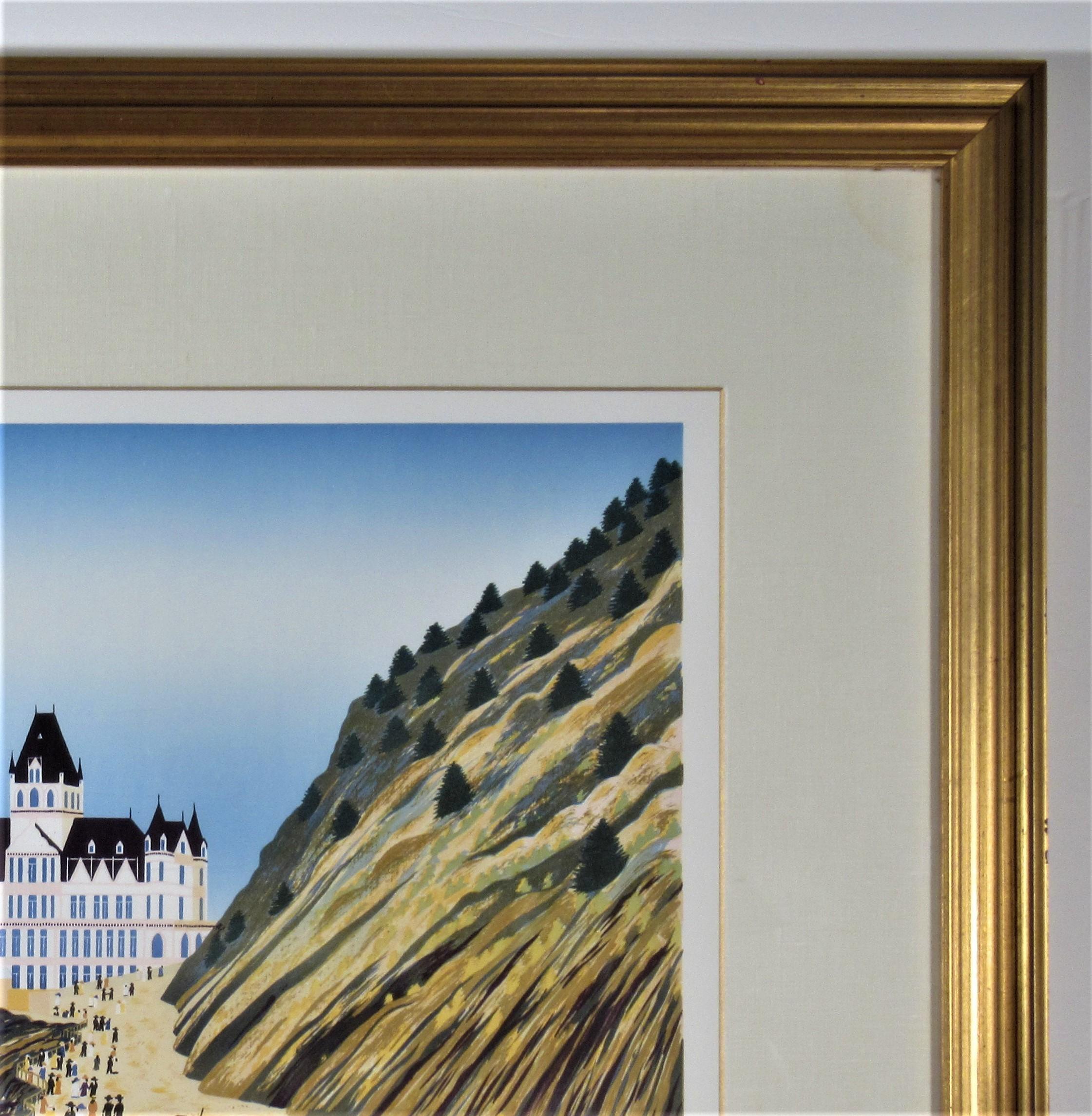 Cliff House, San Francisco - Modern Print by Fanch (Francois Ledan)