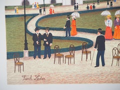 Mónaco : Casino de Montecarlo - Litografía original