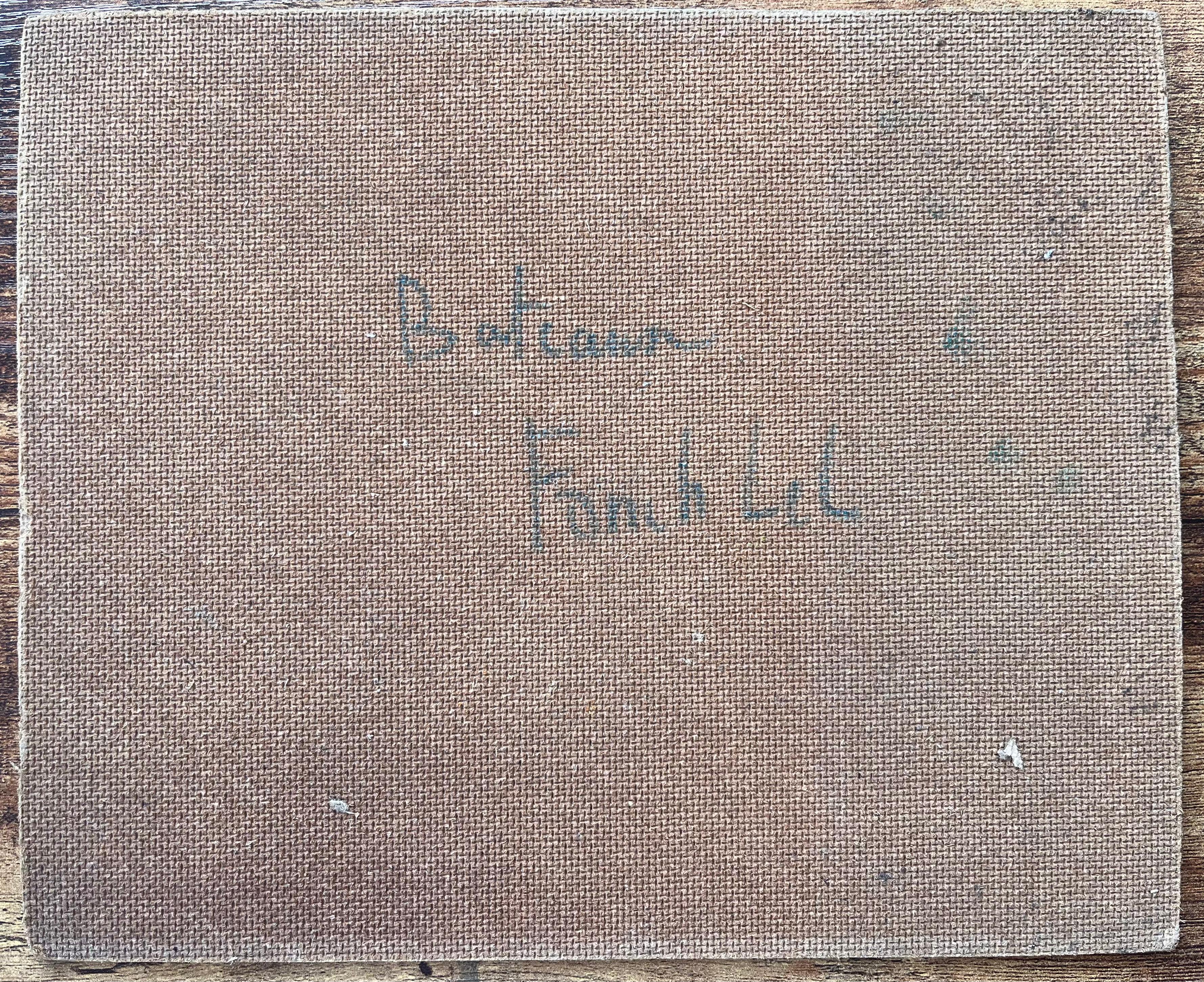 Bateaux Französisches impressionistisches Ölgemälde von Fischenbooten und Leuchtturm, Bateaux im Angebot 3