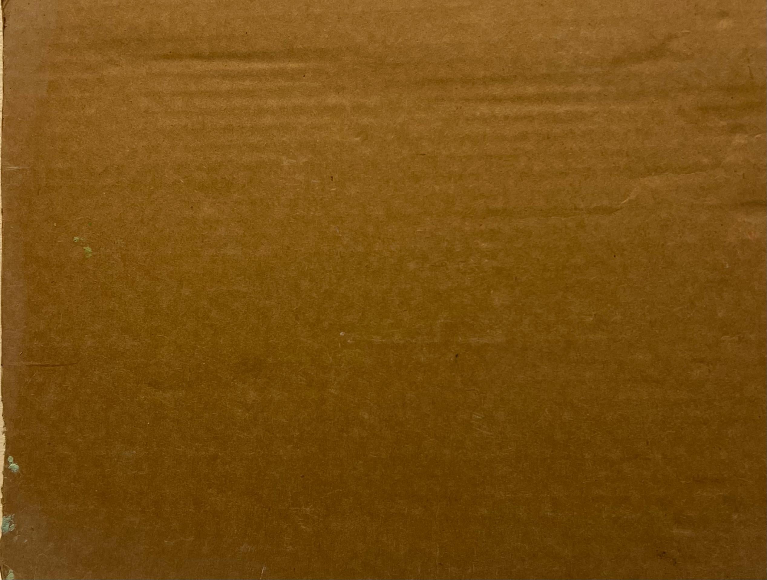 Impressionista francese Luce dorata Barche rustiche su acque ferme Pittura a olio in vendita 1