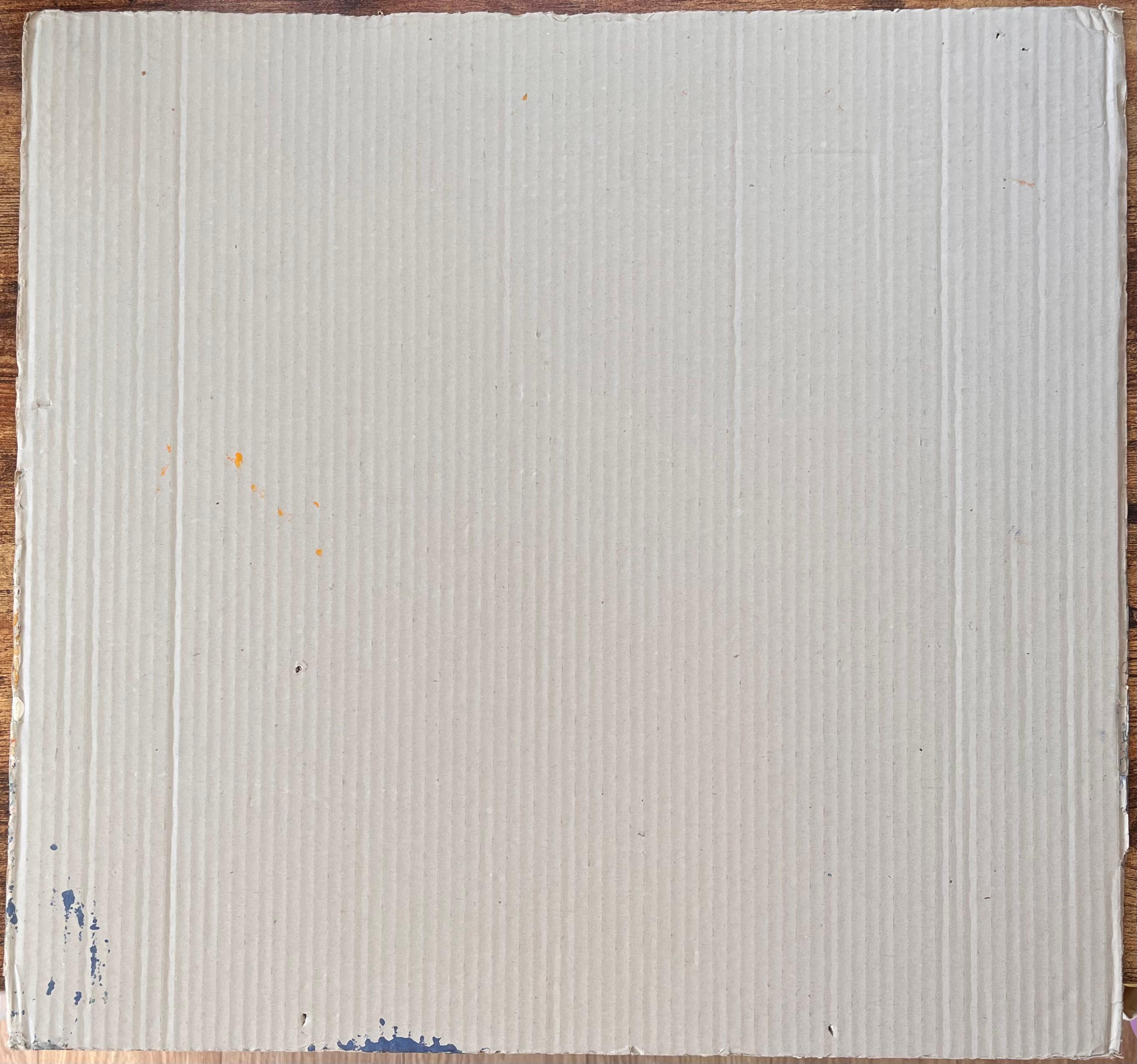 Französische impressionistische Hafenszene des Impressionismus mit Moored-Fischbooten von Fanch Lel im Angebot 7