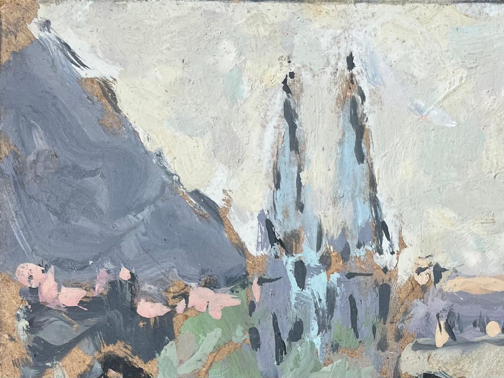 Titolo: Pittura a olio impressionista francese di una scena movimentata al mercato di Quimper
Di Fanch Lel (francese, nato nel 1930)
Dimensioni: 5,75 x 6 pollici (altezza x larghezza)
Firmato: Yes One
Pittura a olio su tavola, senza