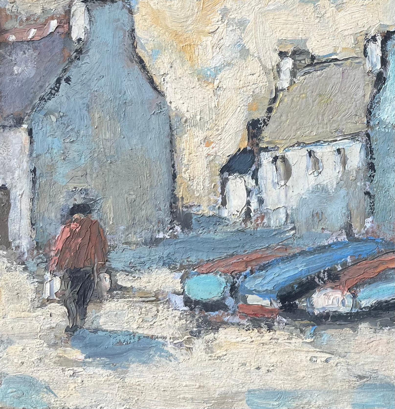 Dipinto a olio impressionista francese 