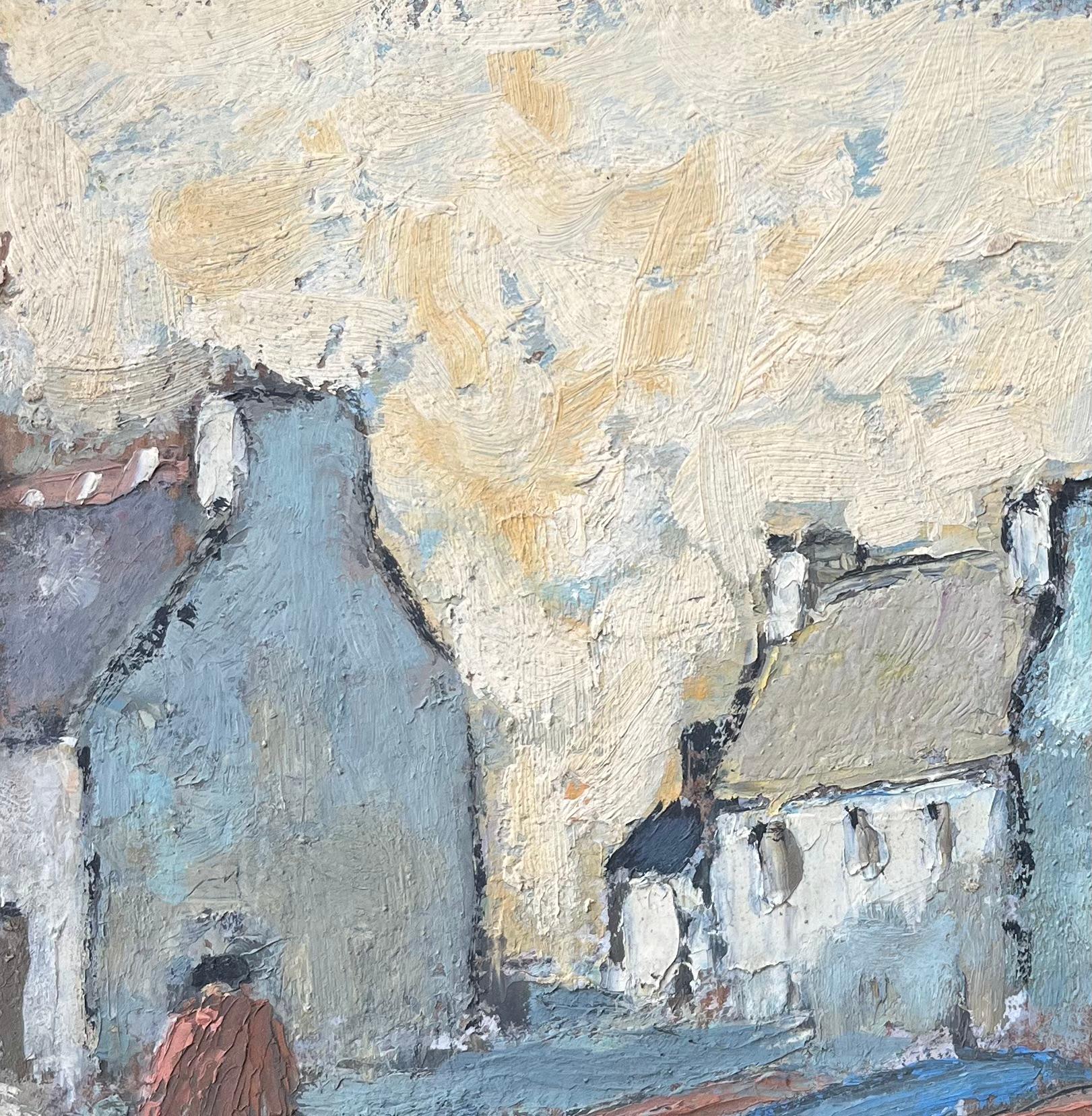 Dipinto a olio impressionista francese 