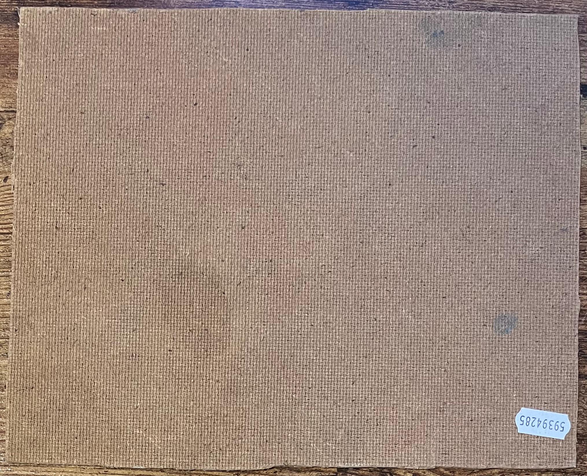 Pintura al óleo impresionista francesa de espectadores viendo carreras de caballos en venta 1