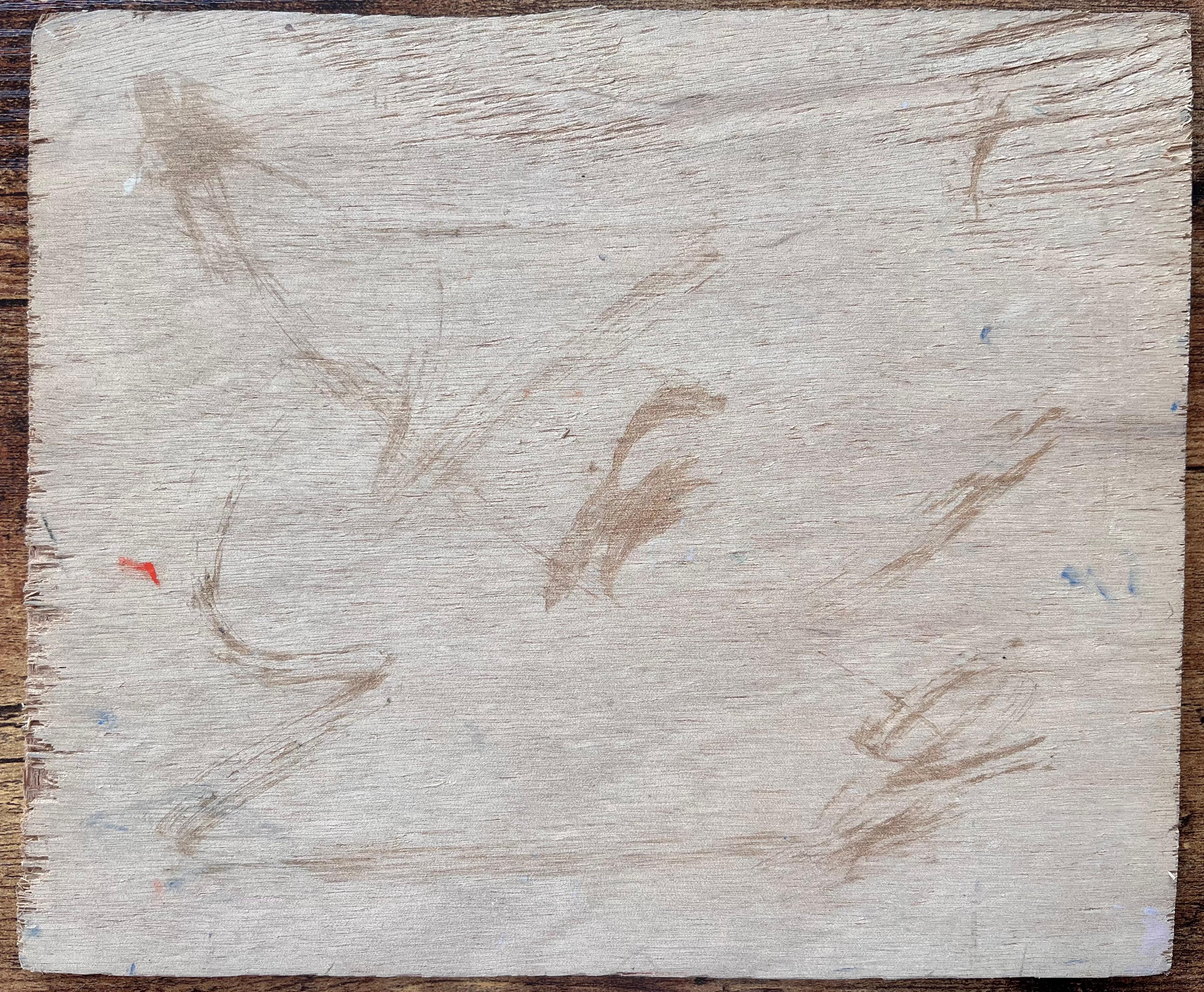Quadro impressionista francese con barche da pesca ormeggiate e faro in vendita 3