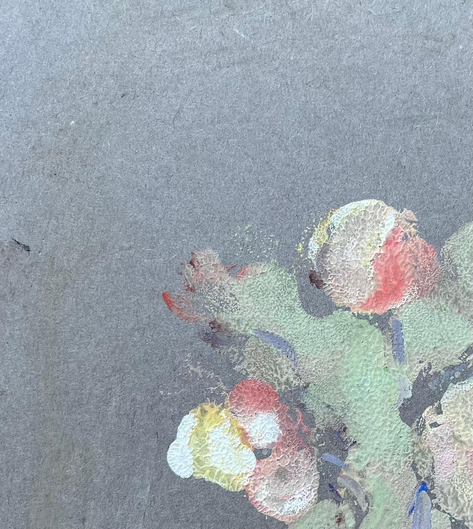 Titre : Nature morte française de fleurs dans un vase sur carte grise
par Fanche Lel
Signé : Oui
Taille : 8,75 pouces (hauteur) x 7 pouces (largeur)
Peinture à l'huile sur carton, non encadrée
Condit : Le tableau est en bon état, avec des signes