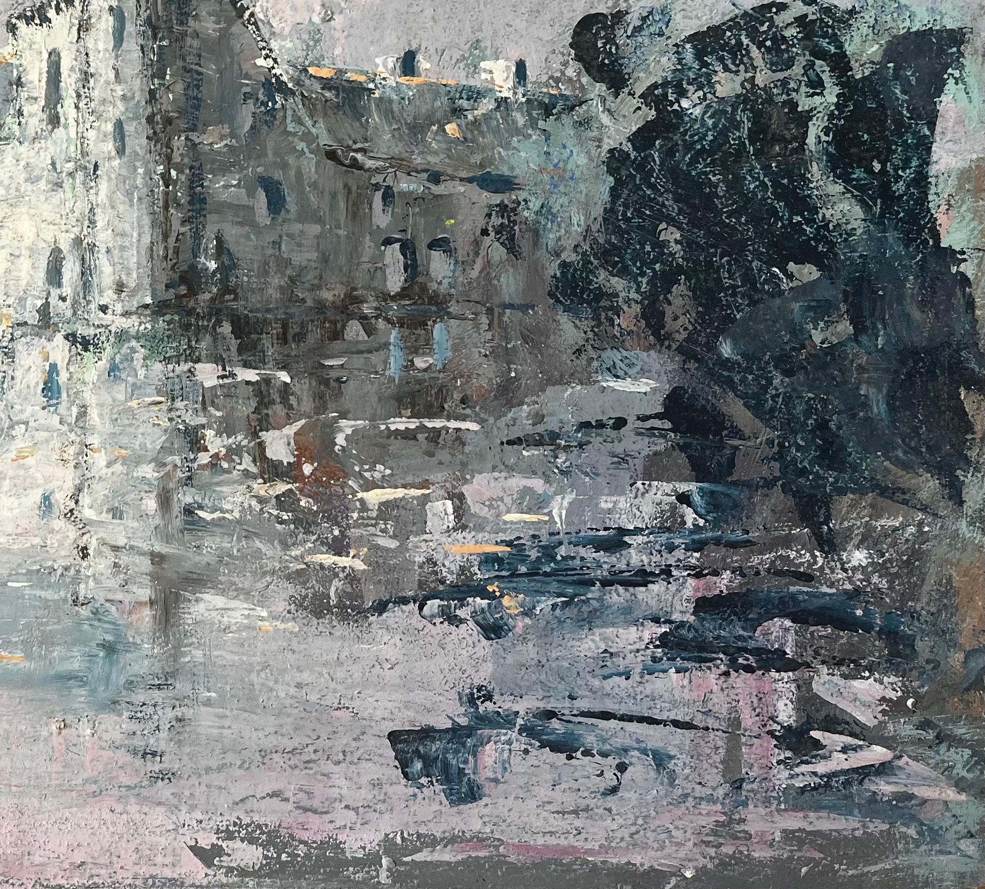 Titre : Peinture impressionniste du Château de Trécesson en Bretagne avec reflets d'eau
par Fanch Lel
Taille : 15 x 18 pouces (hauteur x largeur)
Peinture à l'huile sur carton, non encadrée
Inscription au verso : 