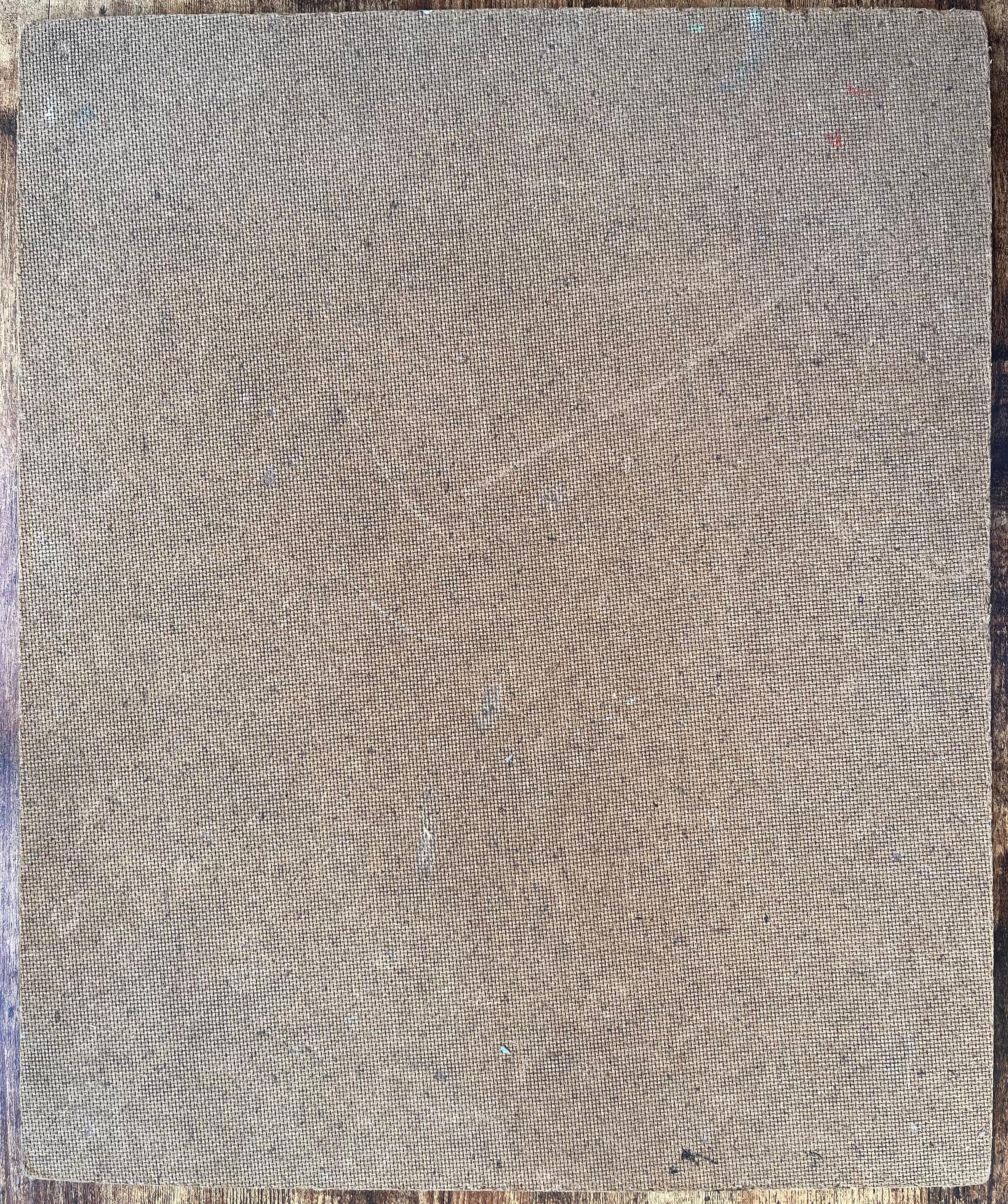 Pittura a olio di natura morta impressionista con fiori selvatici in vaso e colori pastello in vendita 3