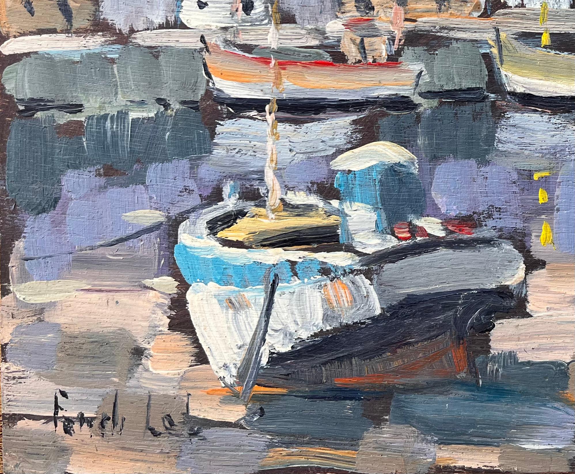 Le Port De Lannion Fischerboote im bretonischen Hafen Fanch Lel 2000 im Angebot 2