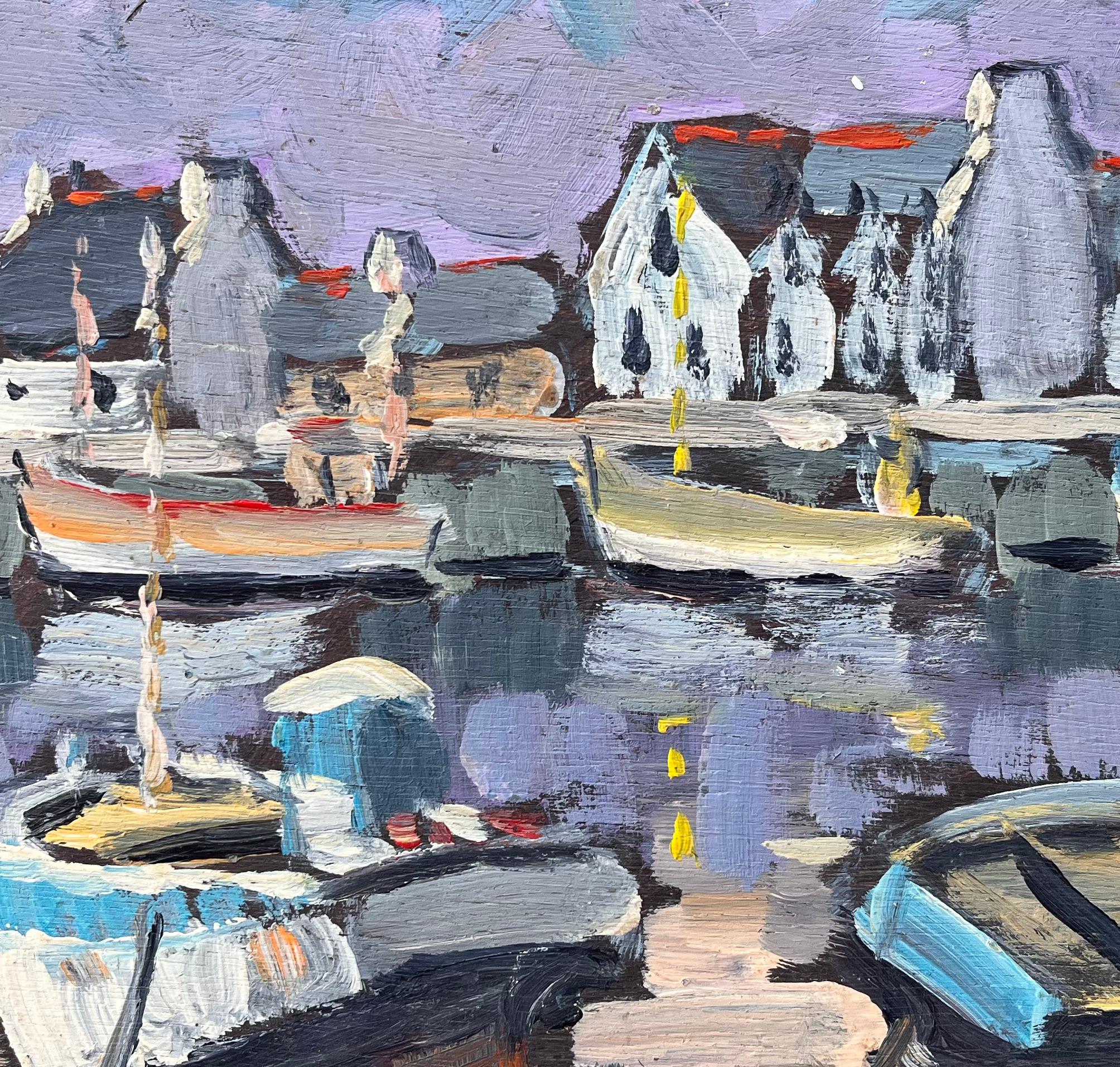 Le Port De Lannion Fischerboote im bretonischen Hafen Fanch Lel 2000 im Angebot 6