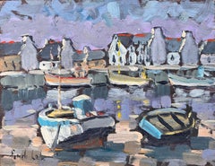 Le Port De Lannion Fischerboote im bretonischen Hafen Fanch Lel 2000
