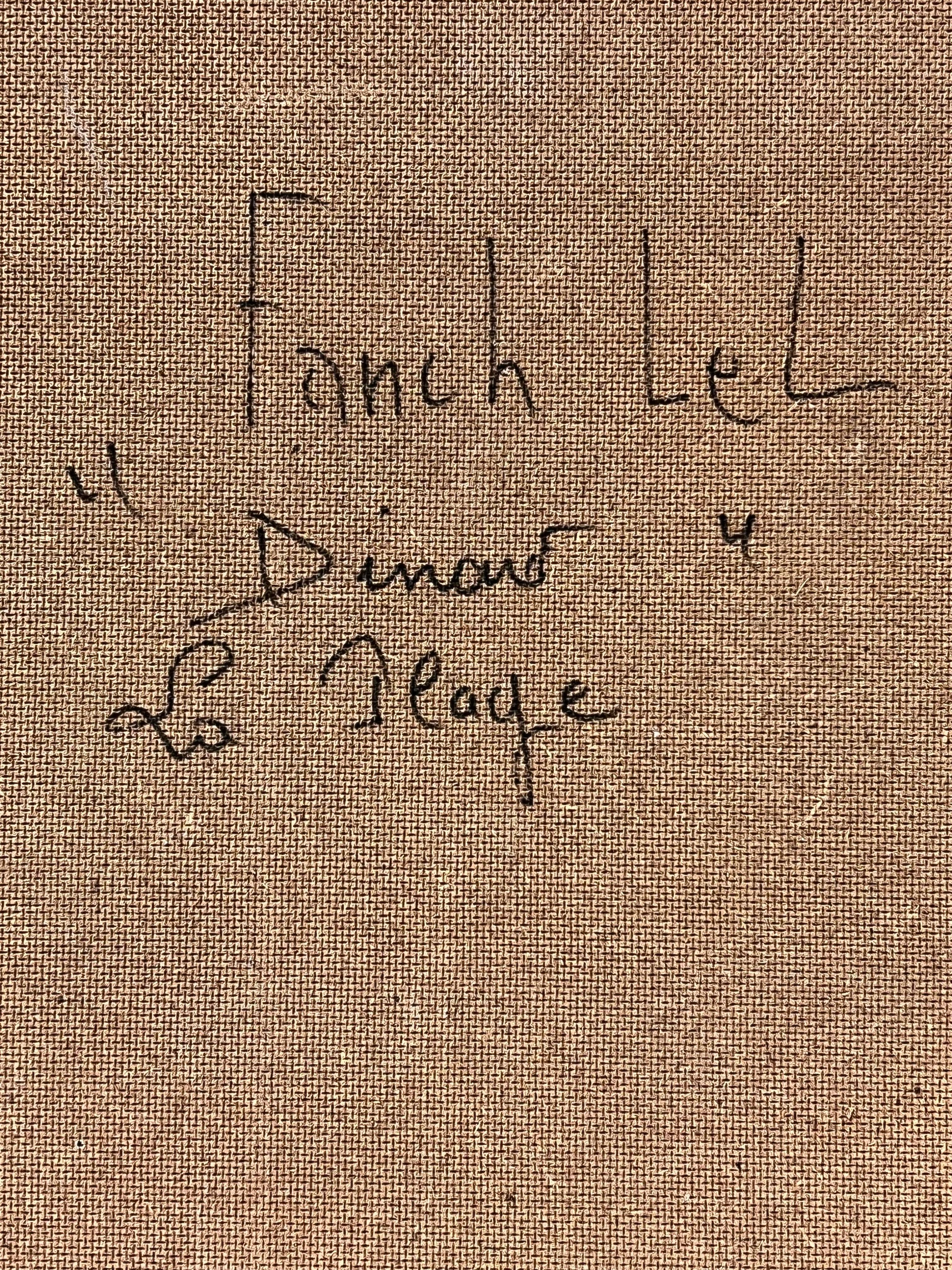 Bagnati dal sole
firmato da Fanch Lel (francese, nato nel 1930)
dimensioni: 15,5 x 18,5 pollici
iscritto al verso
dipinto a olio su tavola, senza cornice
condizioni: il dipinto è in ottime condizioni. In precedenza è stato conservato nello studio