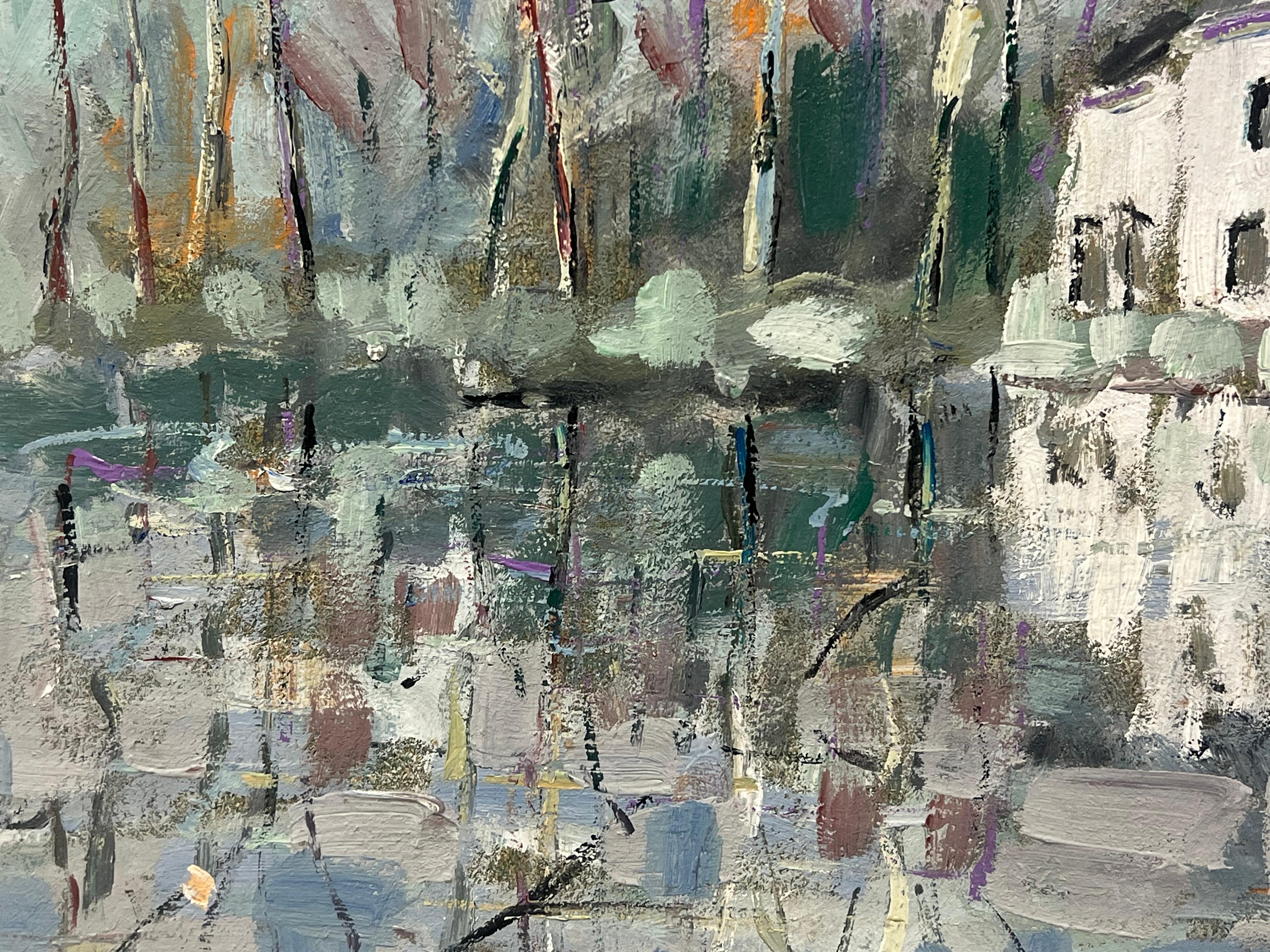 Casa en el río
firmado por Fanch Lel (francés, 1930)
tamaño: 13 x 18 pulgadas
óleo sobre tabla, sin enmarcar
estado: el cuadro está en muy buen estado. Antes estaba guardado en el estudio del artista. 

Procedencia: todos los cuadros que tenemos a