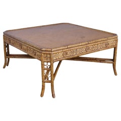 Used Fanciful Bamboo Coffee Table