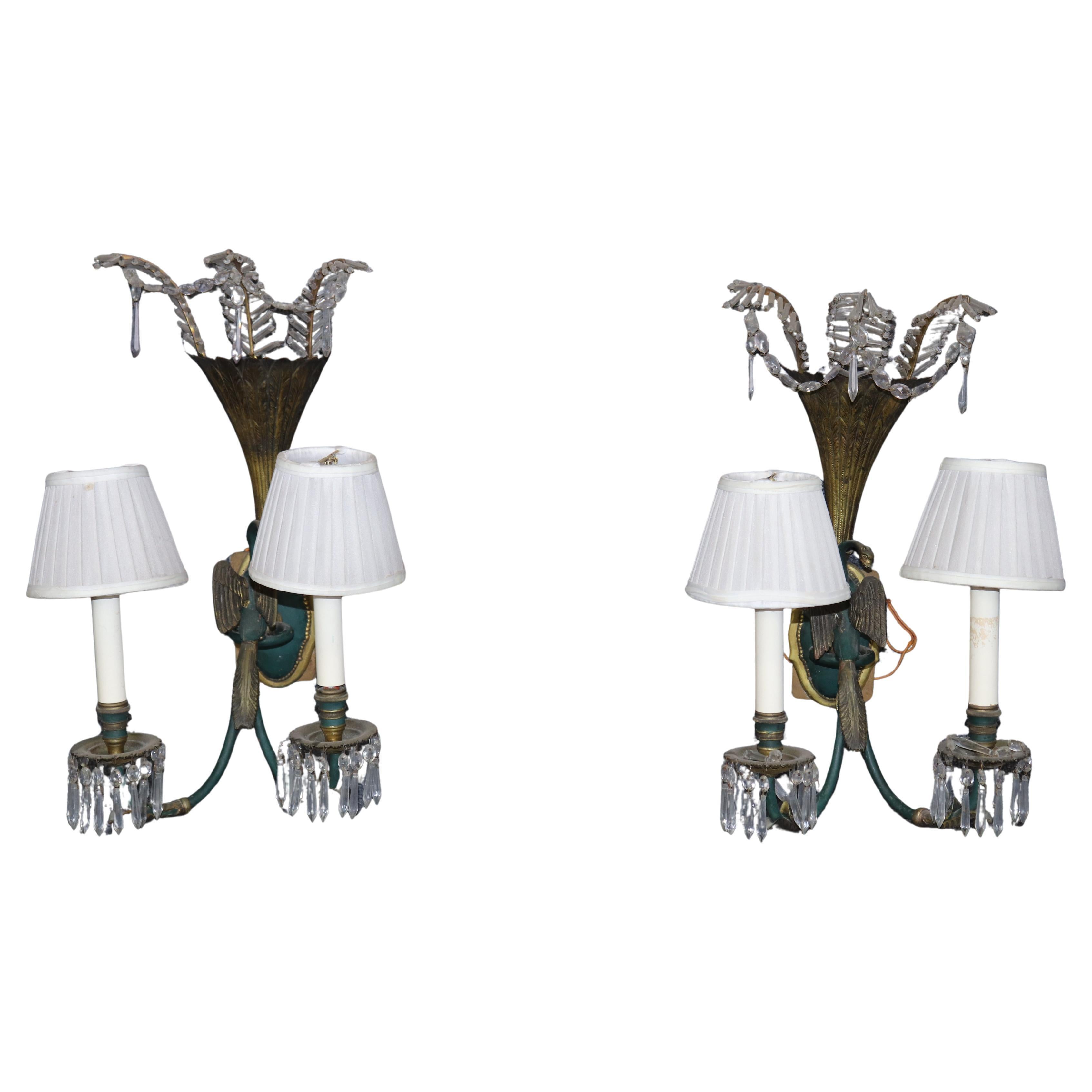 Regency Revival Wall Lights and Sconces