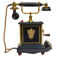 Fancy Antique Swedish Telephone Early 20th Century