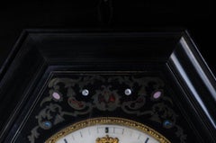 Fancy Antique Wall Clock, circa 1850