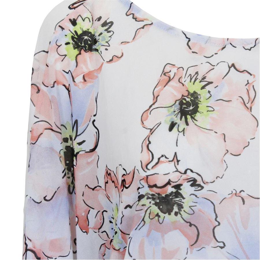 Nylon (85%) and elasthane Multicolored Floral print Total length cm 70 cm (27.55 inches)
