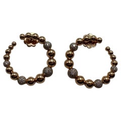Fancy Bubble Earrings 2024 best seller diamond earrings 14KT gold