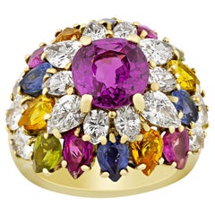 Fancy Colored Sapphire Ring